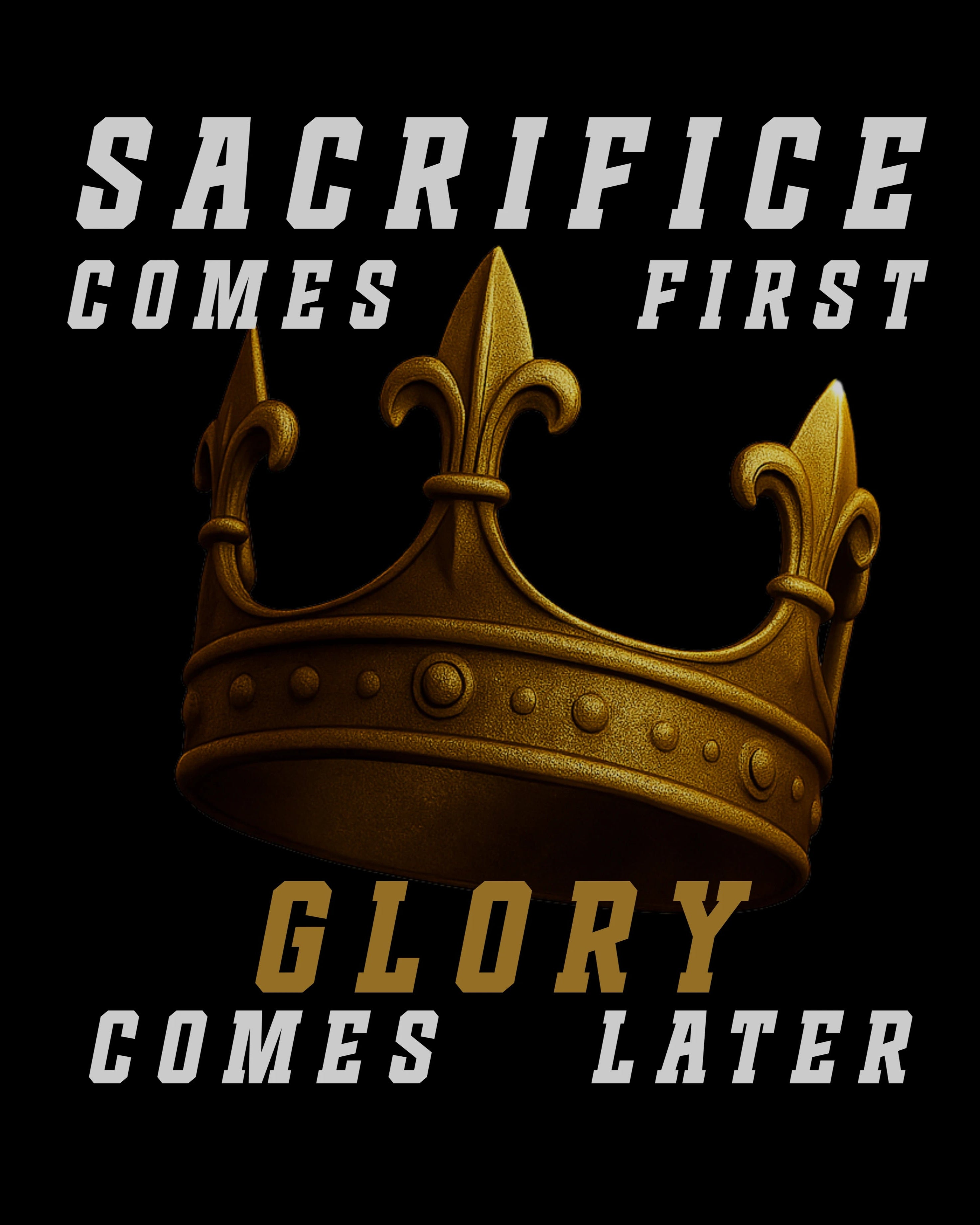 Diseño de camiseta negra oversize 'sacrifice' de kombat life.