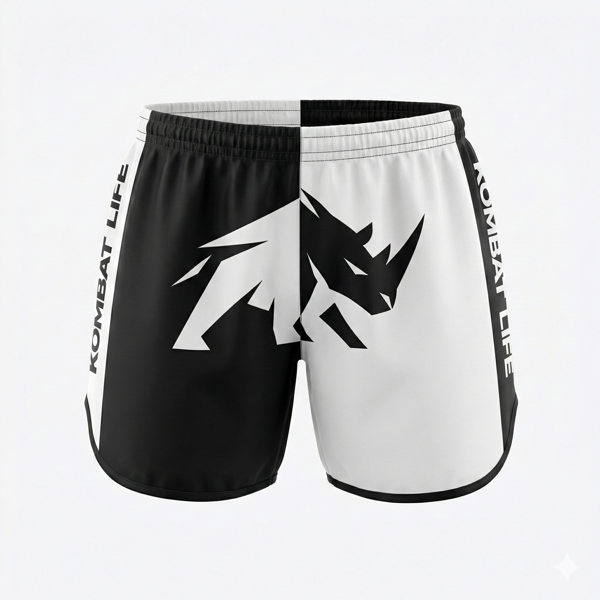 Shorts técnicos para entrenamiento de mma, bjj de kombat life.